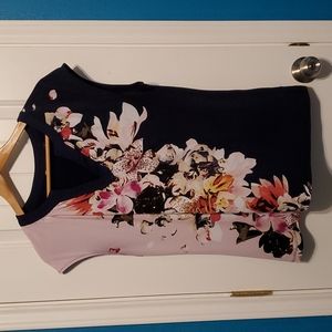 New York and Company Floral blouse